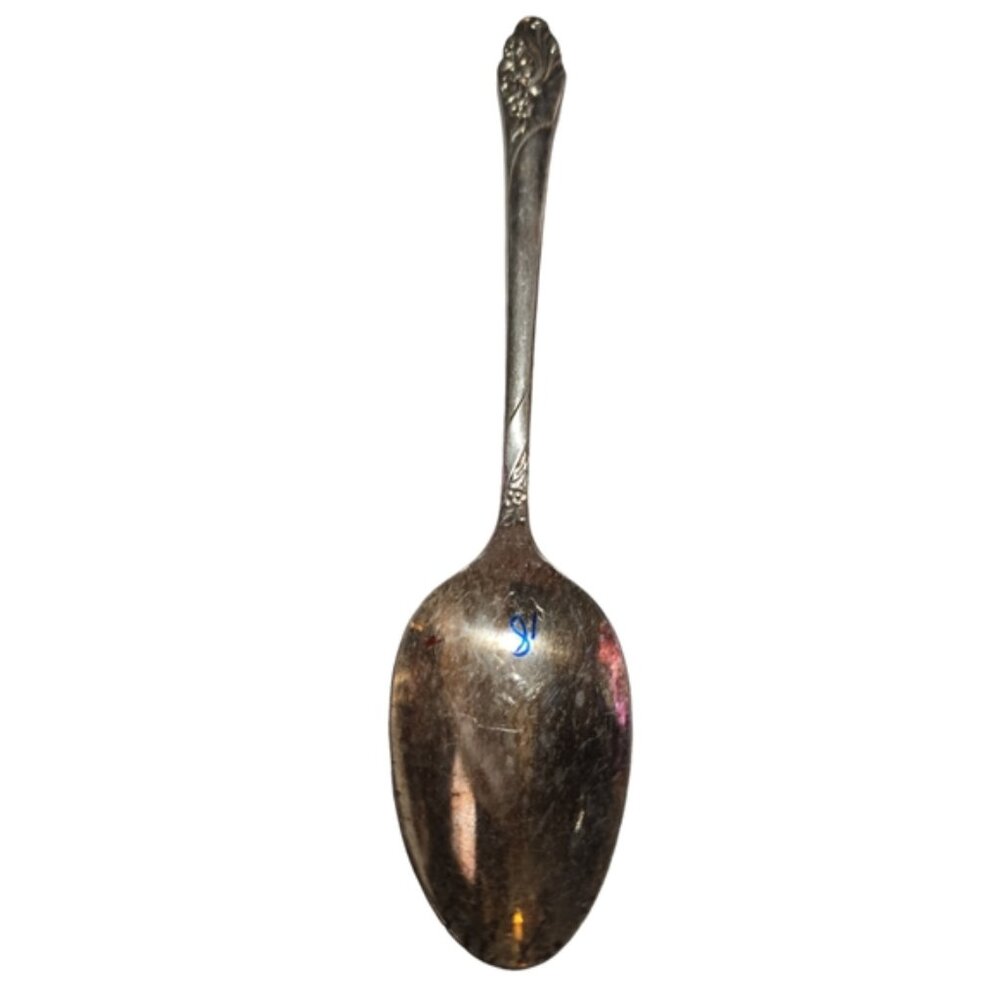 Oneida Community EVENING STAR Silverplated Serving Spoon